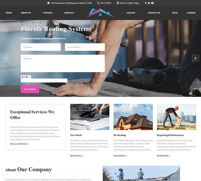American Web Store Web Design Portfolio 5
